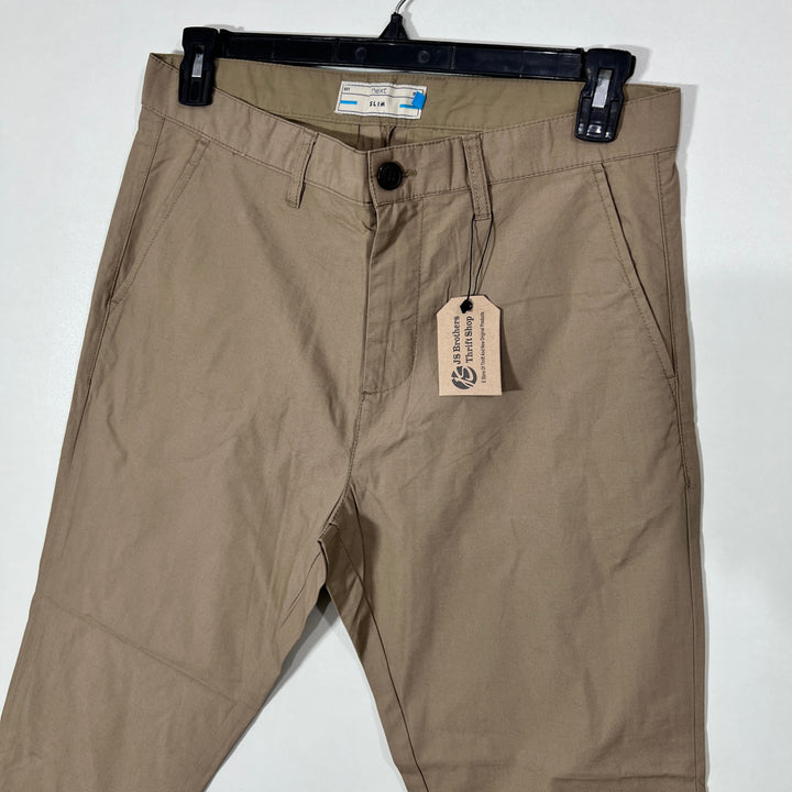 NEXT SLIM FIT COTTON CHINO PANT WITHOUT STRETCH
