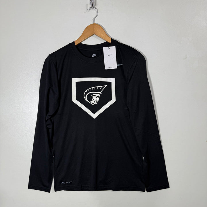 NIKE DRI FIT LONG SLEEVES SPORT TSHIRT BRAND NEW BLACK COLOUR