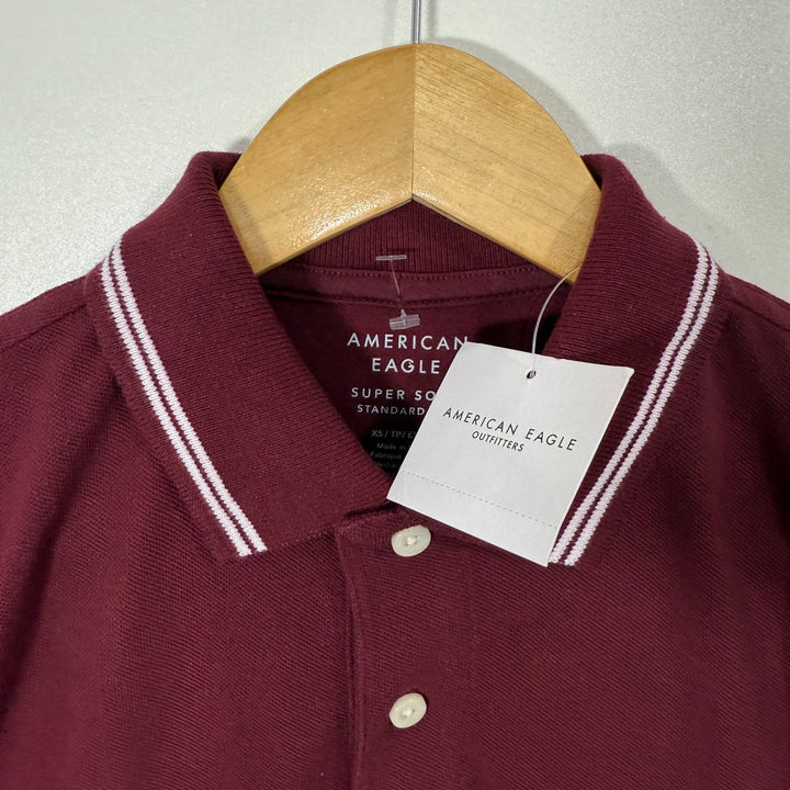 AMERICAN EAGLE SUPER SOFT COTTON POLO TSHIRT BRAND NEW