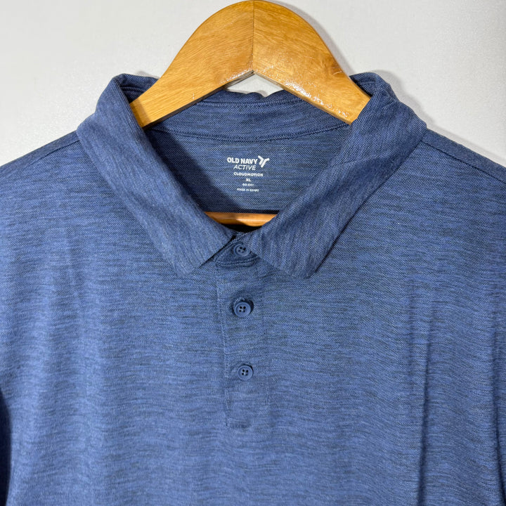 OLD NAVY ACTIVE SPORT POLO TSHIRT BRAND NEW BLUE COLOUR
