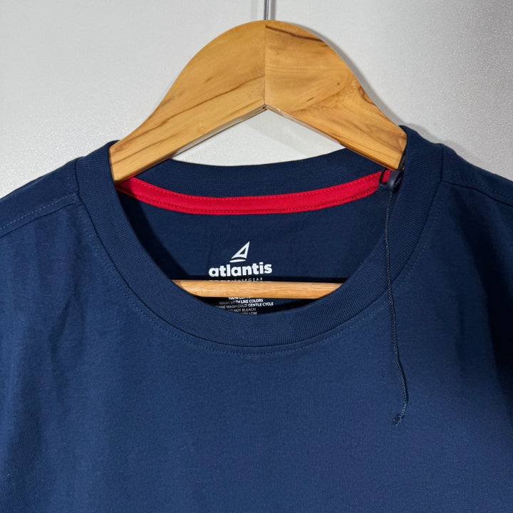 ATLANTIS COTTON TSHIRT BRAND NEW BLUE COLOUR