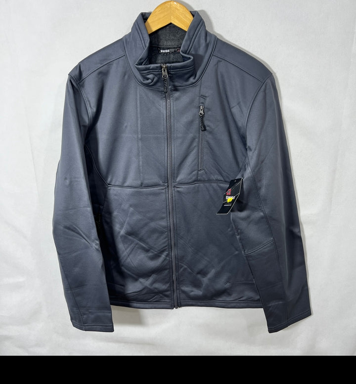 SWISS TECH SOFT SHELL WINDBREAKER JACKET INNER FLEECE