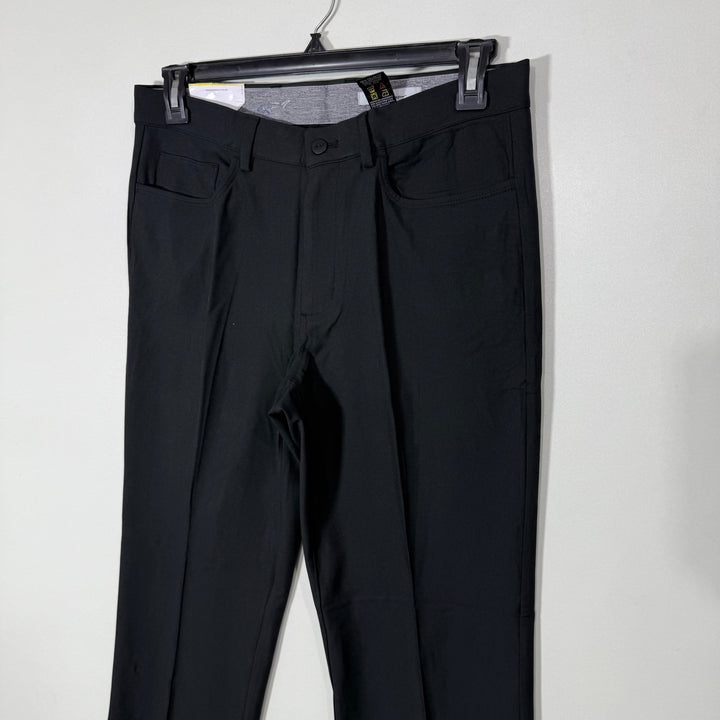 GREG NORMAN STRAIGHT FIT PERFORMANCE PANT WITH STRETCH BLACK COLOUR