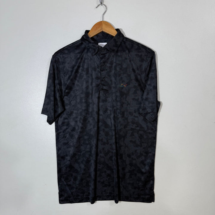 GREG NORMAN CAMOUFLAGE SPORT POLO TSHIRT