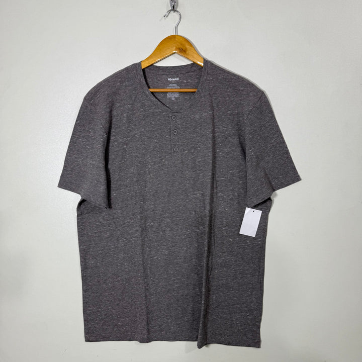 ABOUND HENLEY COLLAR COTTON TSHIRT BRAND NEW