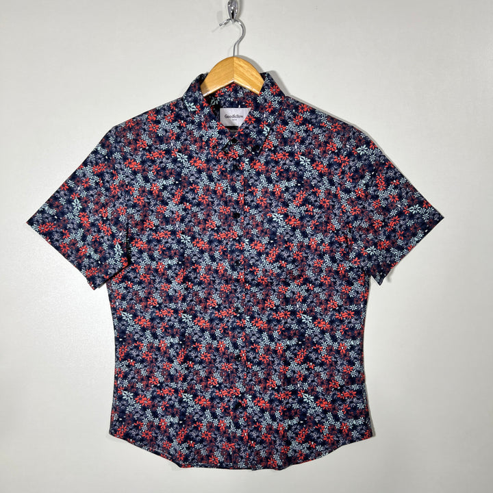 GOOD FELLOW &CO BUTTON DOWN HALF SLEEVES SHIRT