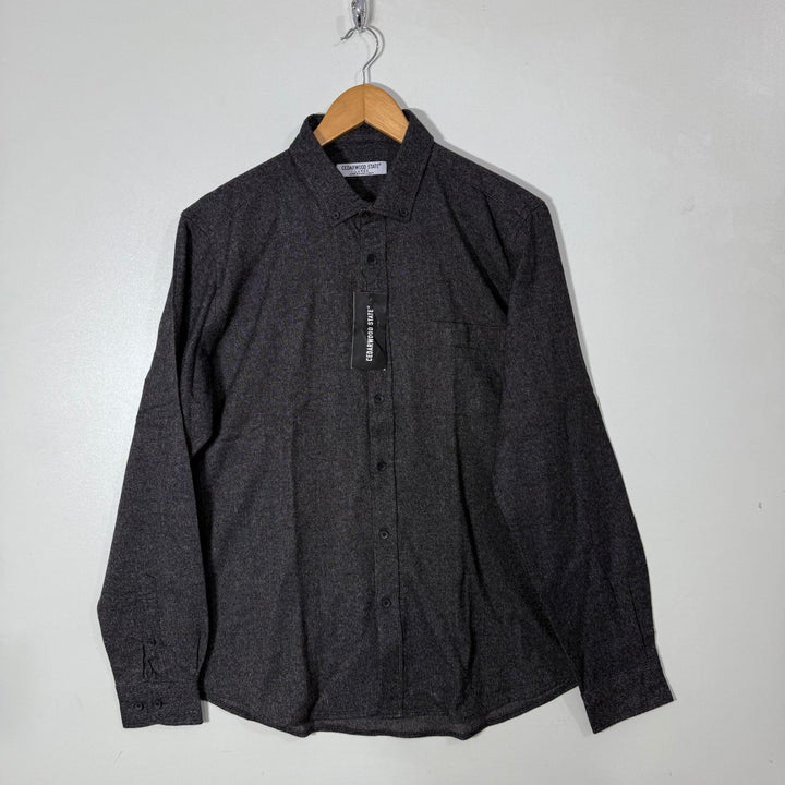 CEDAR WOOD STATE FLANNEL COTTON SHIRT BRAND NEW GREY COLOUR