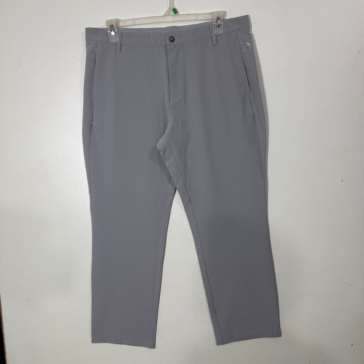 ADIDAS STRAIGHT FIT PERFORMANCE PANT WITH STRETCH GREY COLOUR