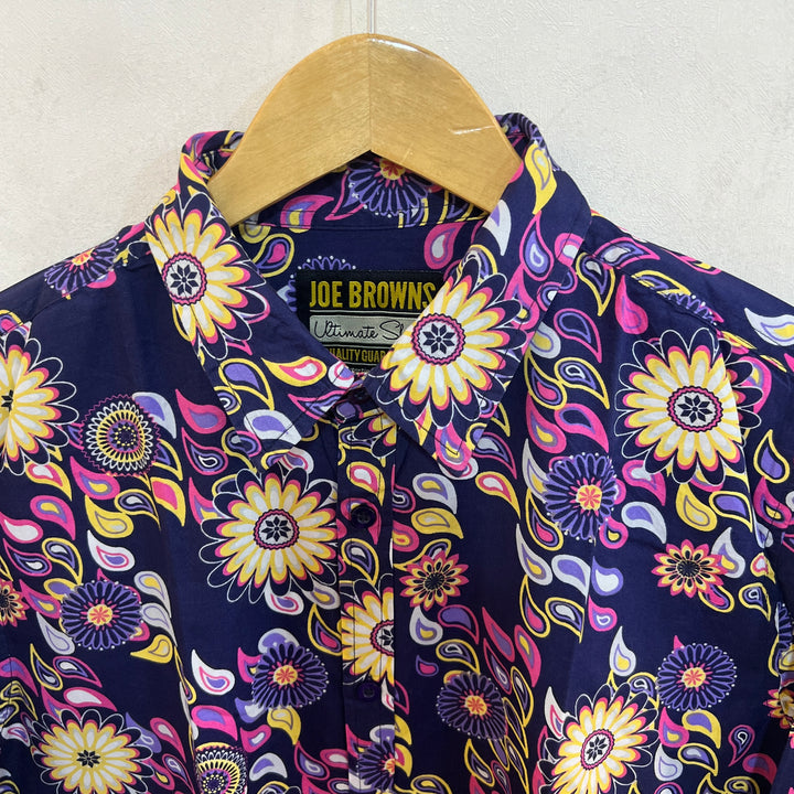 JOE BROWNS PRINTED CASUAL COTTON SHIRT