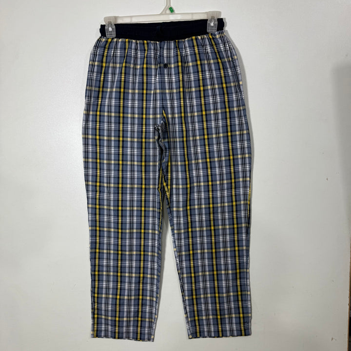 SLEEP THERAPY COTTON CHECKERED LOUNGEWEAR TROUSER