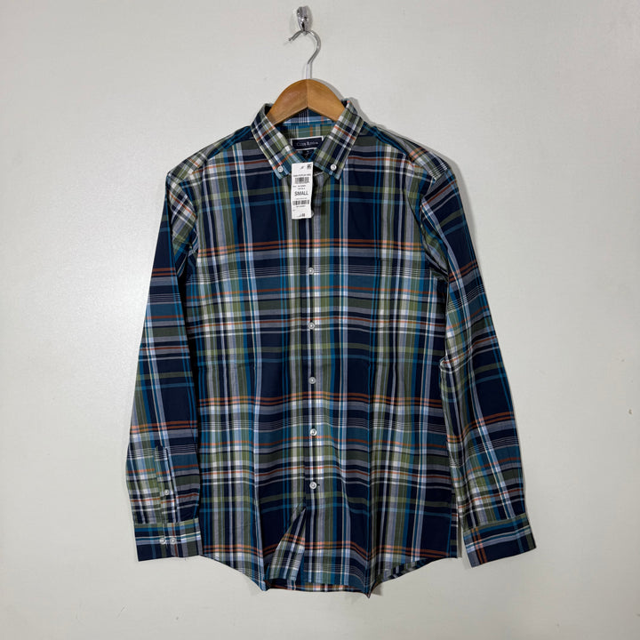 CLUB ROOM BUTTON DOWN CASUAL COTTON SHIRT BRAND NEW