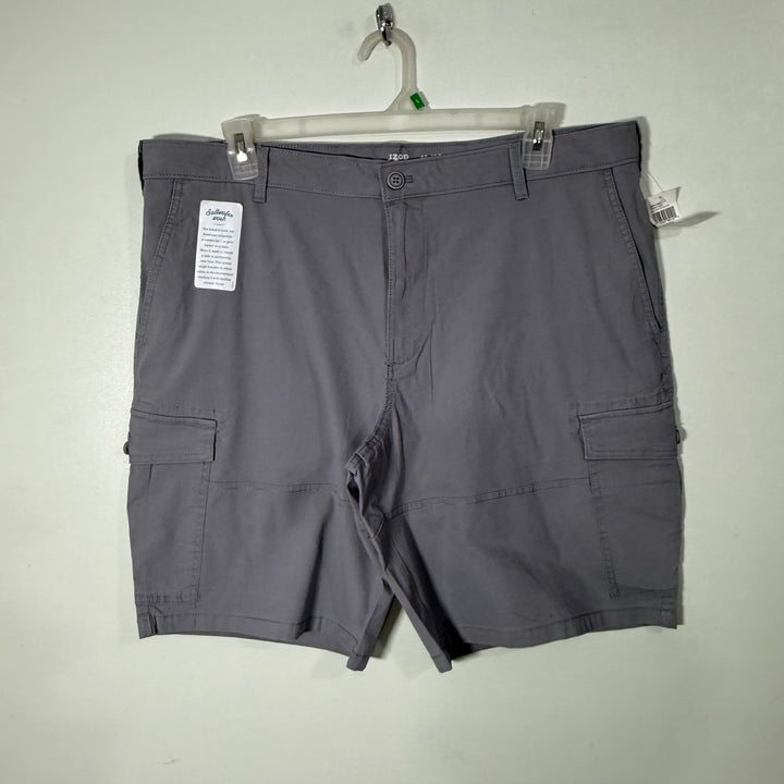 IZOD SALTWATER CARGO COTTON SHORT BRAND NEW WITH STRETCH