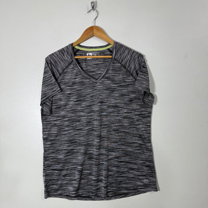 RBX  WOMEN PERFORMANCE V NECK SPORT TSHIRT