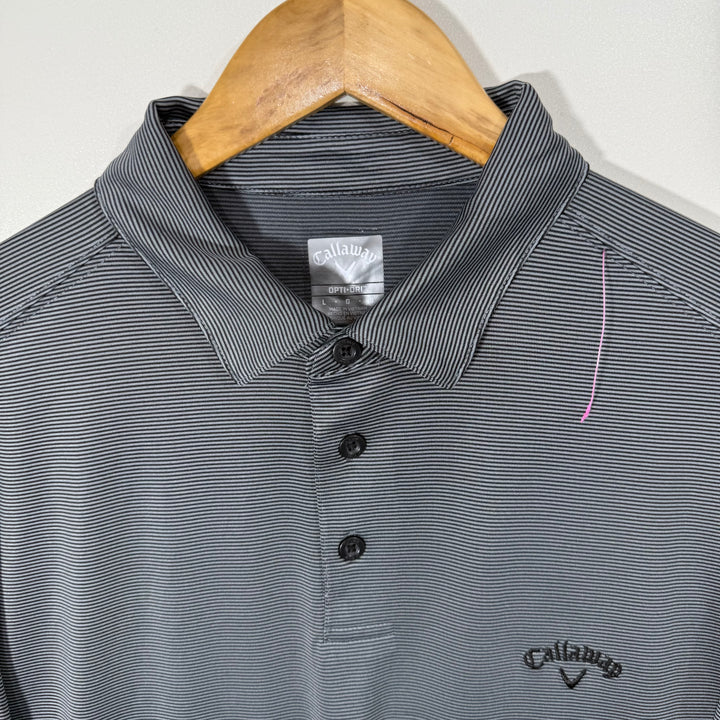CALLAWAY OPTI DRI LONG SLEEVES SPORT POLO TSHIRT