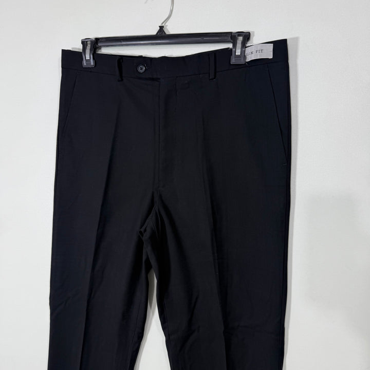 HENRY UOMO SLIM  FIT DRESS PANT BRAND NEW BLACK COLOUR
