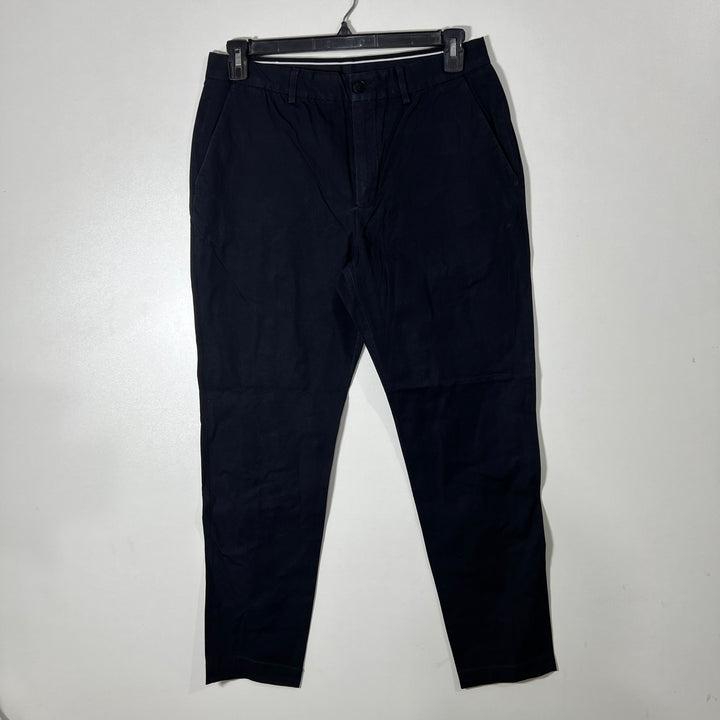 ZARA SLIM FIT COTTON CHINO PANT WITH 4 WAY STRETCH BLACK COLOUR