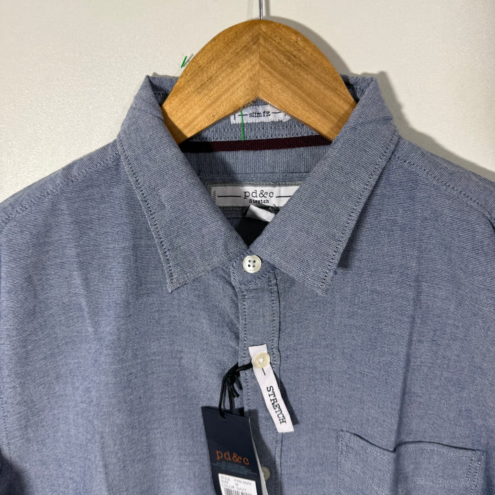 PD & CO SLIM FIT COTTON SHIRT BRAND NEW WITH STRETCH