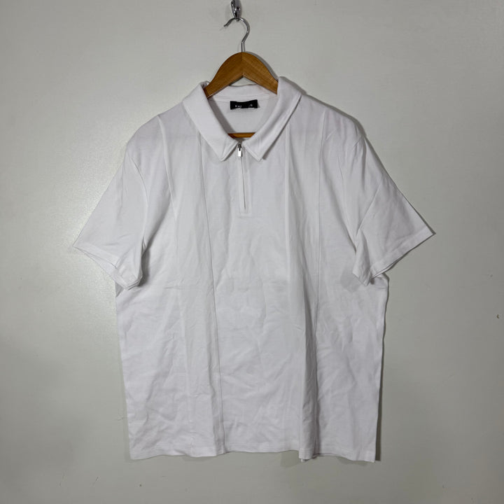 EXPRESS COTTON POLO TSHIRT WHITE COLOUR