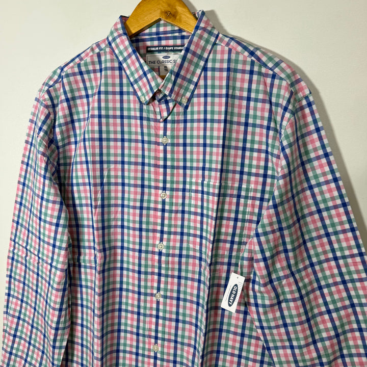OLD NAVY REGULAR FIT BUTTON DOWN CASUAL COTTON SHIRT BRAND NEW