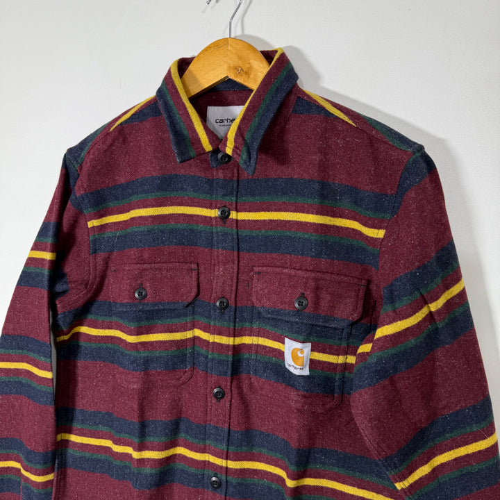 CARHATT DOUBLE POCKETS FLANNEL COTTON SHIRT