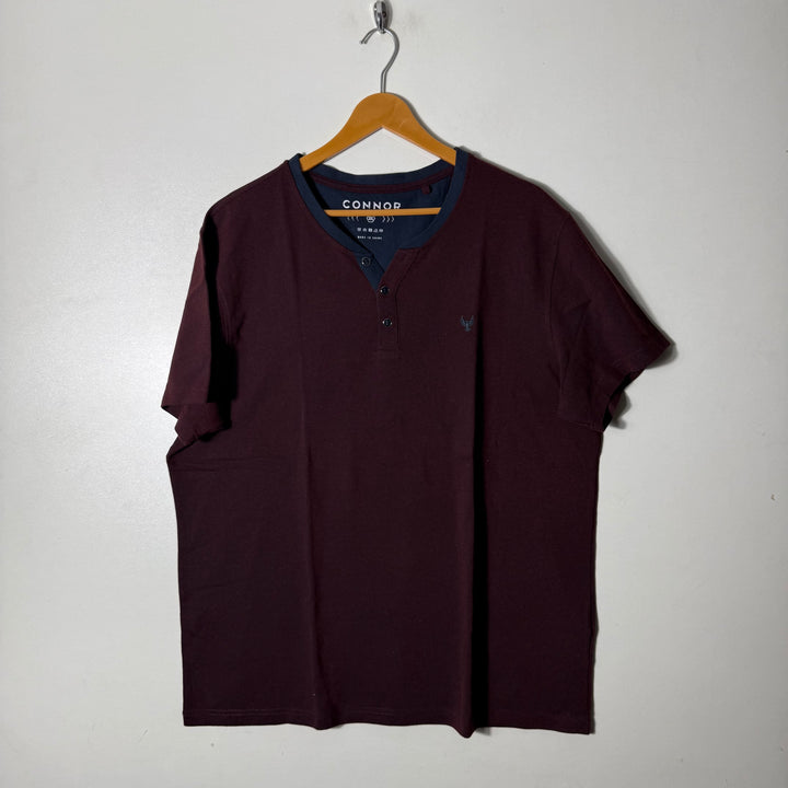 CONNOR V NECK COTTON TSHIRT