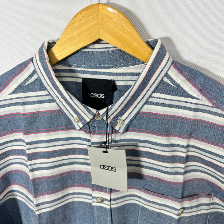 ASOS BUTTON DOWN OXFORD COTTON SHIRT BRAND NEW