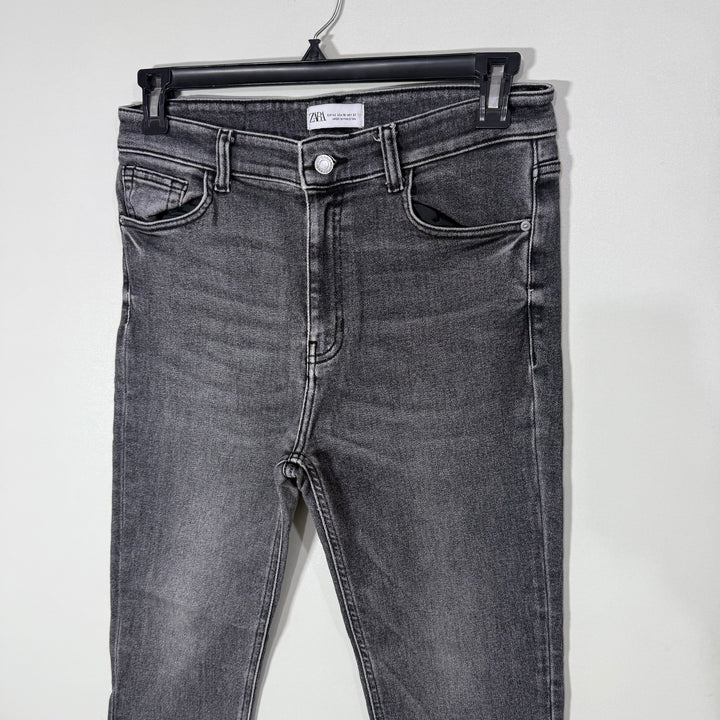 ZARA SKINNY FIT DENIM PANT WITH STRETCH GREY COLOUR