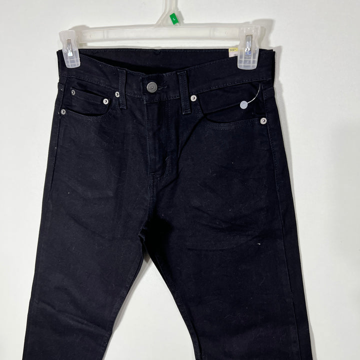 LEVIS 502 TAPER FIT REGULAR FIT DENIM PANT BRAND NEW WITHOUT STRETCH BLACK COLOUR