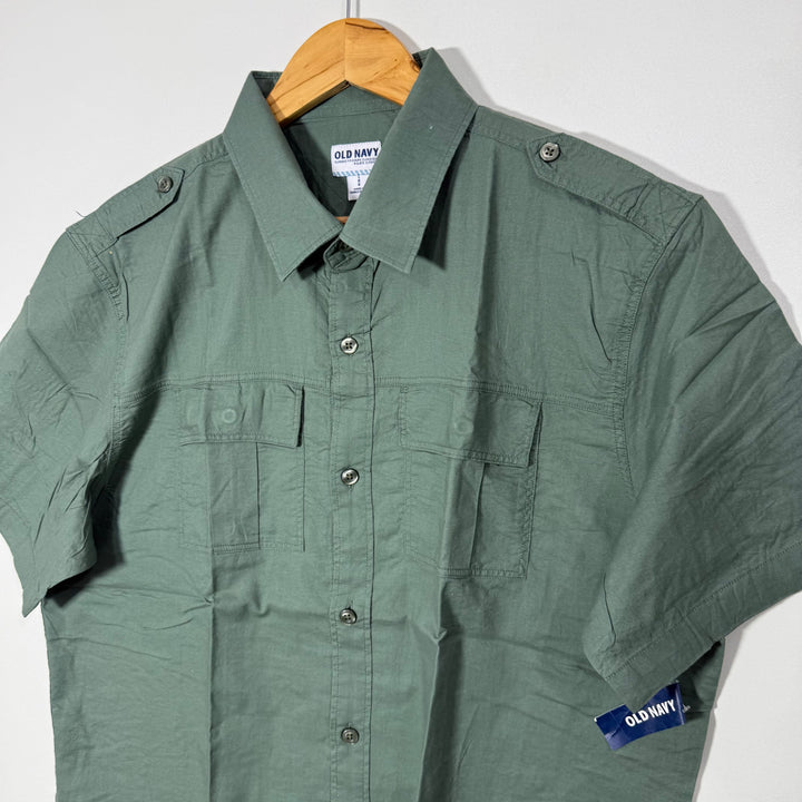 OLD NAVY HALF SLEEVES COTTON SHIRT BRAND NEW