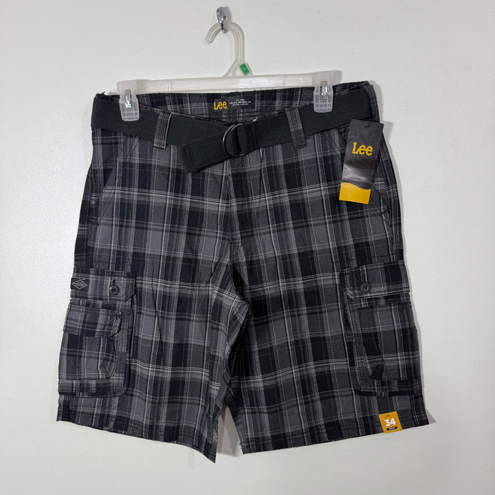 LEE CHECKERED CARGO COTTON SHORT BRAND NEW