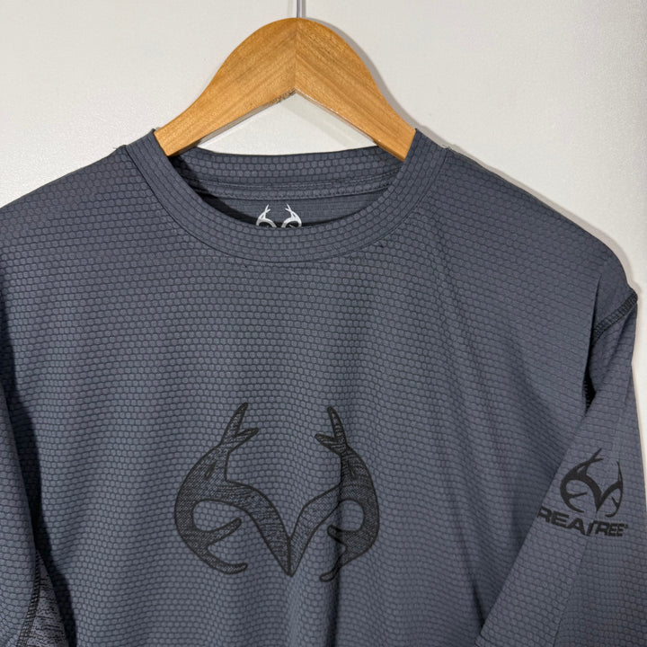 REALTREE SPORT TSHIRT GREY COLOUR