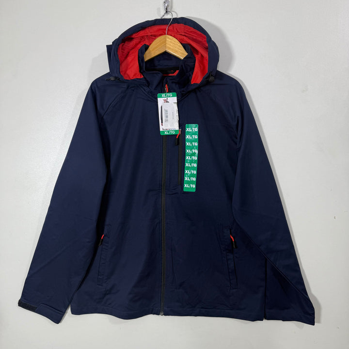 32 COOL JACKET BRAND NEW WITH DETACHABLE HOOD BLUE COLOUR