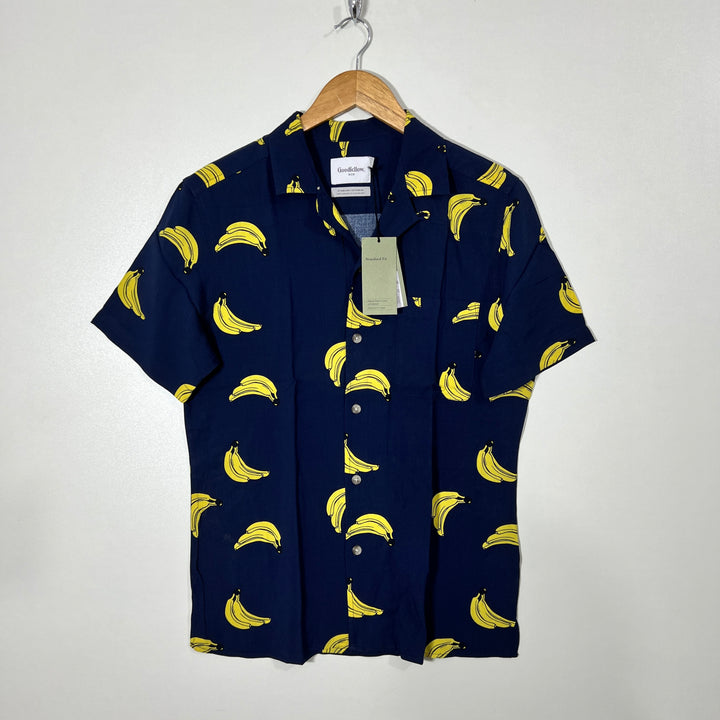 GOOD FELLOW &CO SAFARI HALF SLEEVES HAWAI SHIRT BRAND NEW