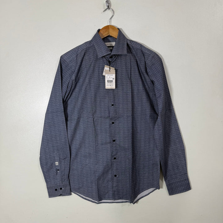 BUGATTI PRINTED COTTON SHIRT BRAND NEW WITH STRETCH