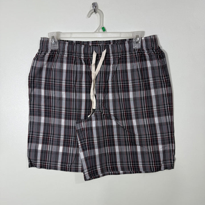 MERONA COTTON CHECKERED NIGHTWEAR LOUNGEWEAR SHORT