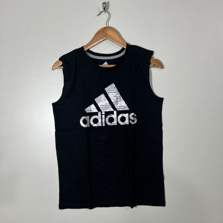 ADIDAS COTTON SLEEVES LESS