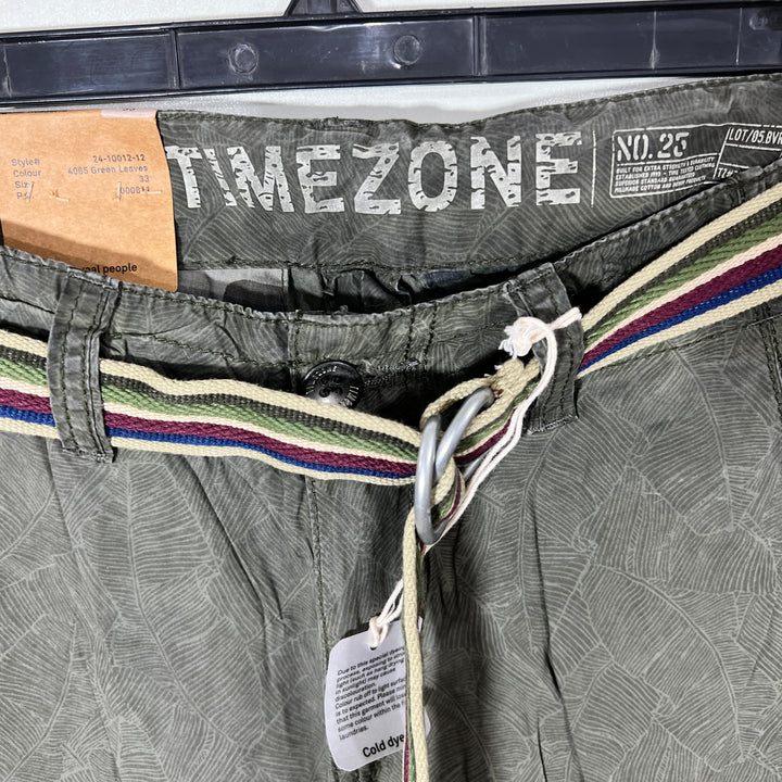 TIMEZONE PERINTED SHORT BRAND NEW
