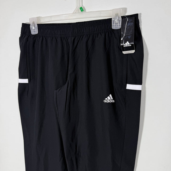 ADIDAS CLIMALITE PARACHUTE TROUSER BRAND NEW BLACK COLOUR WITH SIDE ZIP POCKETS