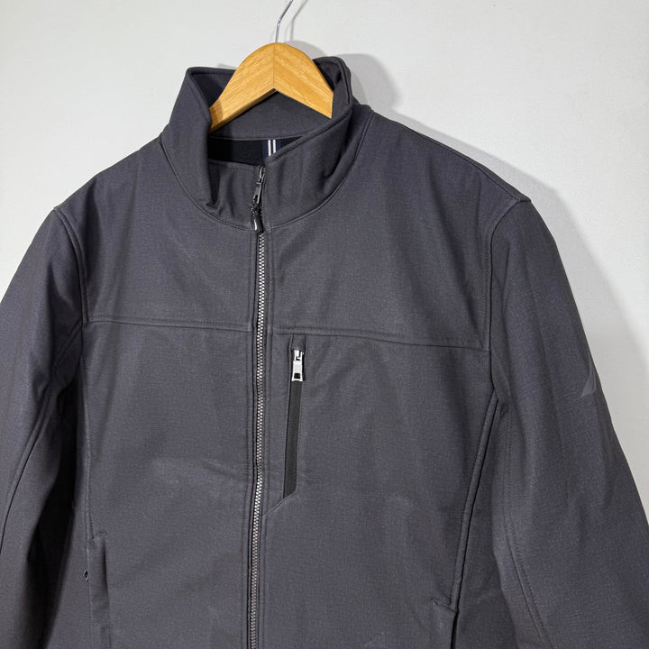 NAUTICA WATER RESISTANT ACTIVE STRETCH WIND RESISTANT WINDBREAKER JACKET GREY COLOUR