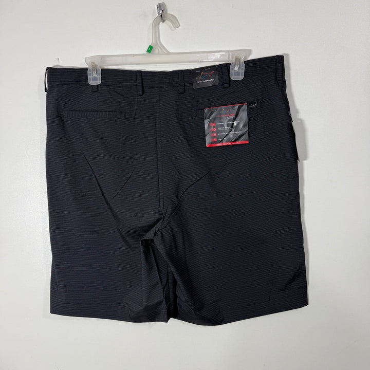 GREG NORMAN PERFORMANCE GOLF SHORT BRAND NEW WITH STRETCH GREY COLOUR