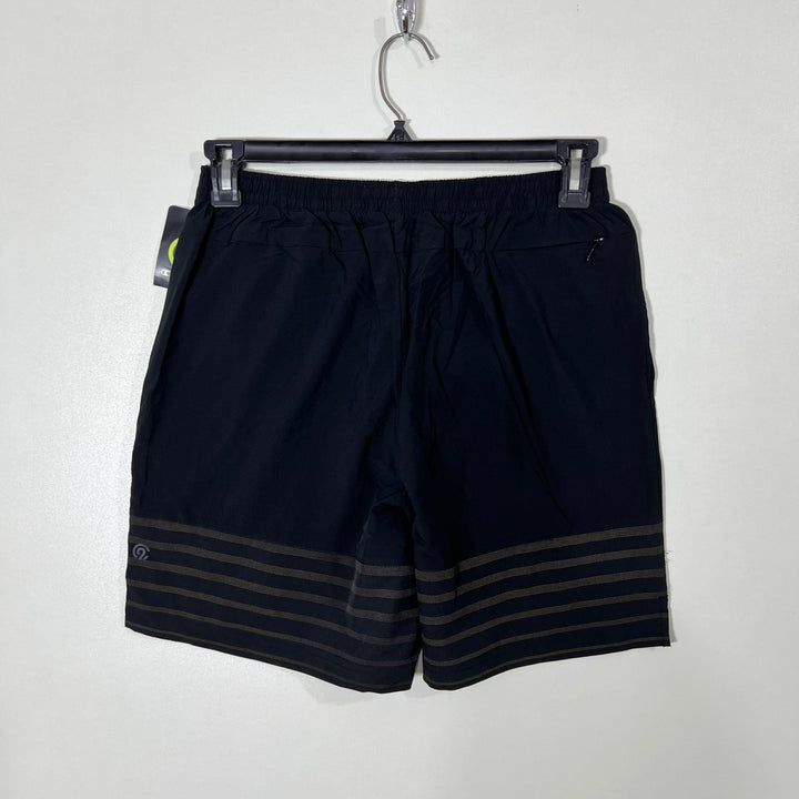 CHAMPION DUO DRY WICKS MOISTURE DRIES FAST RUNNING SHORT BRAND NEW WITH SIDE ZIP POCKETS