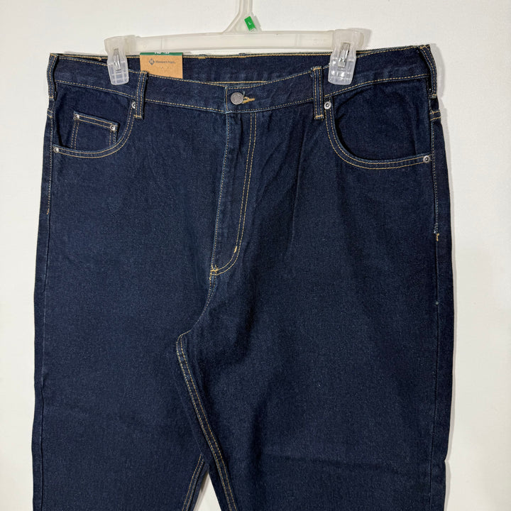 MEMBERS MARK RELAXED FIT DENIM PANT BRAND NEW WITHOUT STRETCH