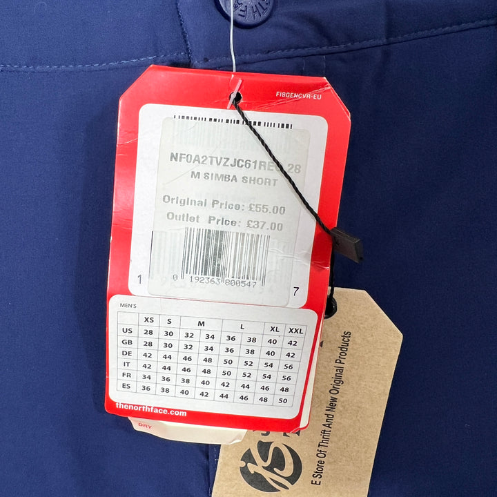 THE NORTH FACE PERFORMANCE GOLF SHORT BRAND NEW WITH SIDE ZIP POCKETS