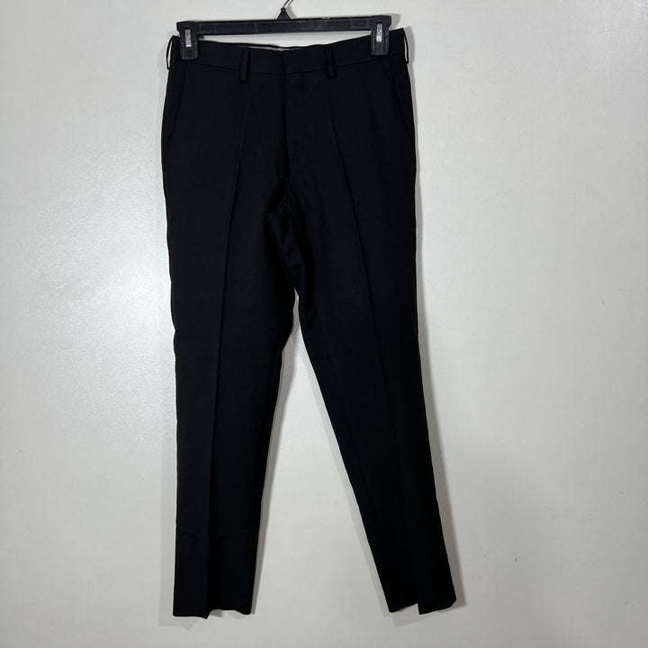HAGGAR SLIM FIT DRESS PANT WITHOUT STRETCH BLACK COLOUR