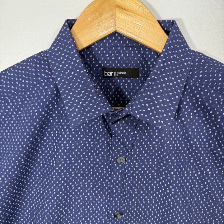 BARIII SLIM FIT CASUAL COTTON SHIRT