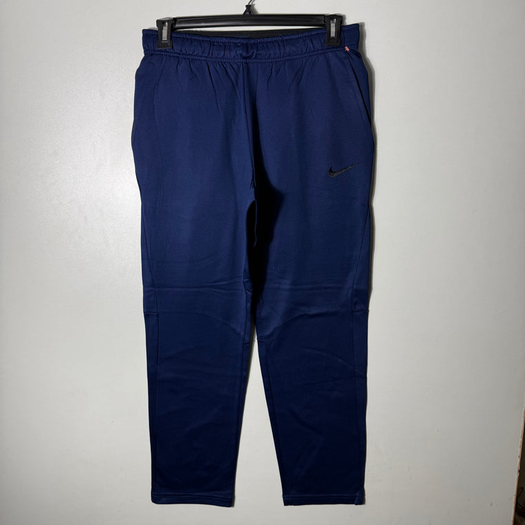 NIKE DRI FIT SPORT TROUSER INNER FLEECE BLUE COLOUR