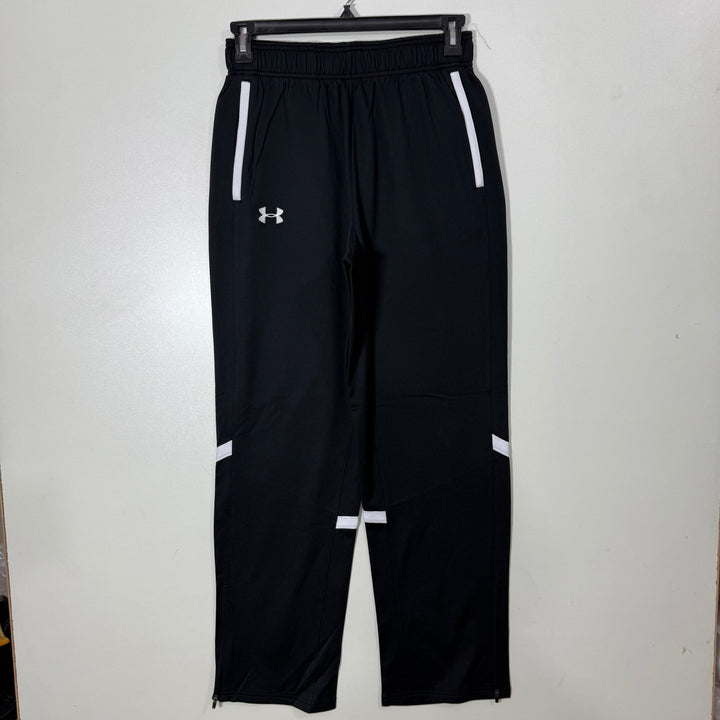 UNDER ARMOUR LOOSE FIT SPORT TROUSER BLACK COLOUR WITH SIDE ZIP POCKETS