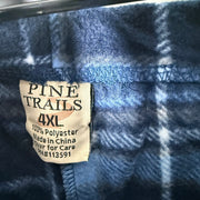 PINE TRAILS KNITED COTTON TSHIRT FLANNEL TROUSER NIGHT SUIT