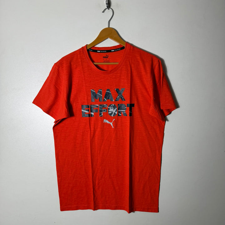 PUMA CREW NECK COTTON TSHIRT