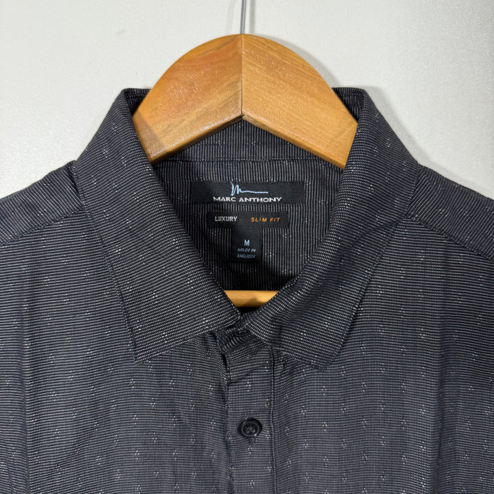 MARC ANTHONY SLIM FIT LUXURY COTTON SHIRT BRAND NEW GREY COLOUR
